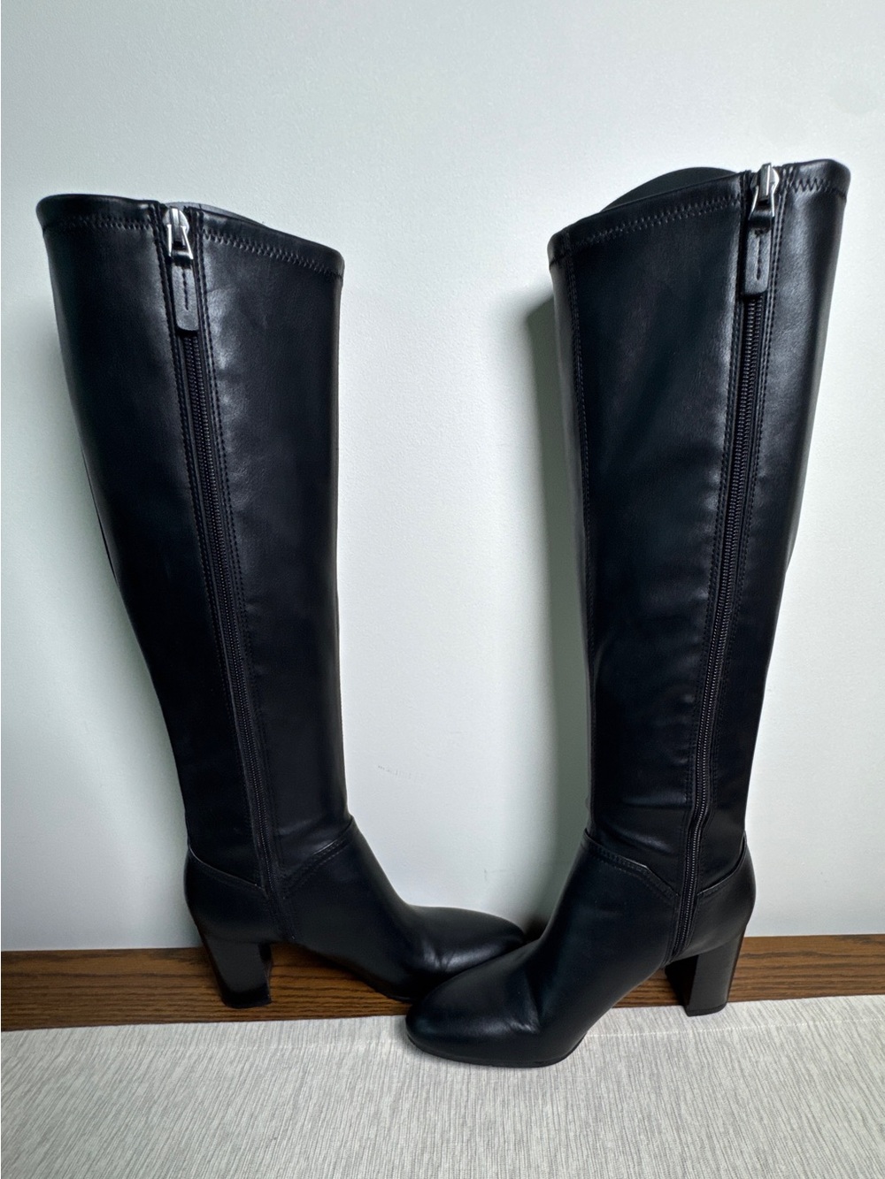 Franco Sarto Black Heel tall Boots